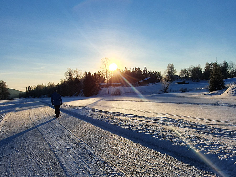 I dag var det helt greit med&nbsp;hjemmekontor