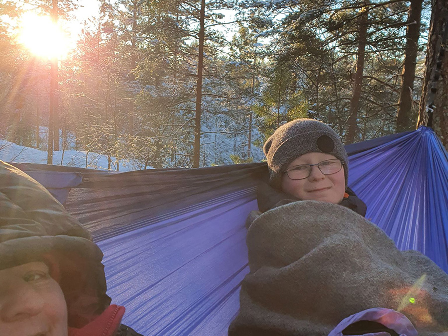 Kortreist og enkel&nbsp;båltur